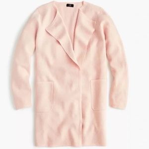 J Crew Blush Pink Cotton Wool Blend Sweater Size XXL